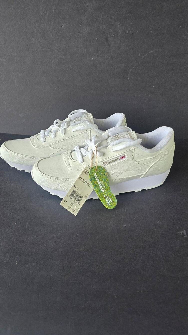 Reebok Shoes Womens Size 11 White Classic Leather Comfort Ortholite Sneakers